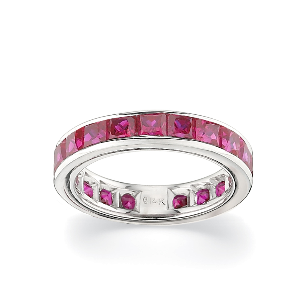 GENUINE RUBY GUARD RING (3MM PC) - Byard Brogan